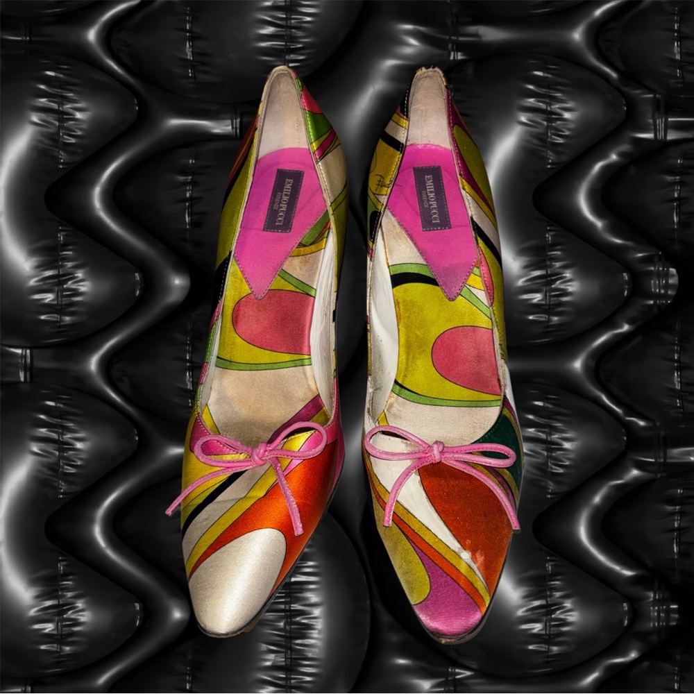 Emilio Pucci Multicolor Women's Heels - Picture 7 of 7